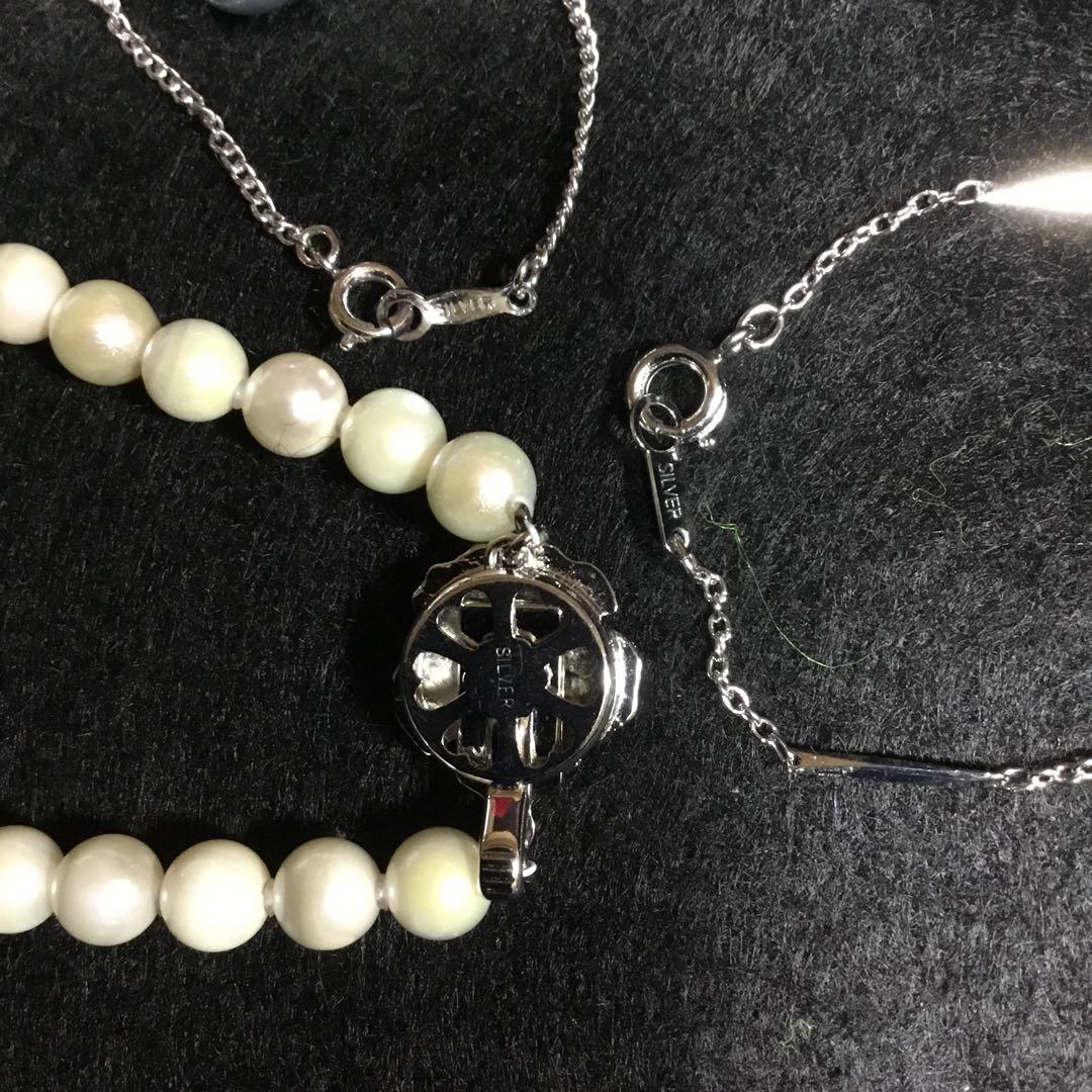 [生前整理]ジュエリーセット（ネックレス・イヤリング・ブローチ）