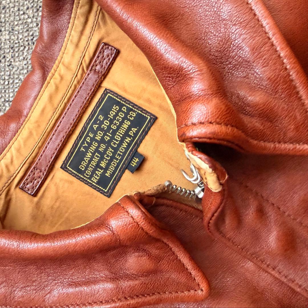 カロリーSさん専用REAL McCoy TYPE A-2 レザージャケット 44