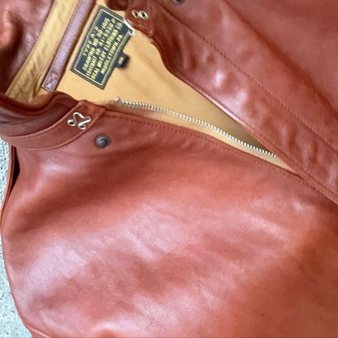 カロリーSさん専用REAL McCoy TYPE A-2 レザージャケット 44