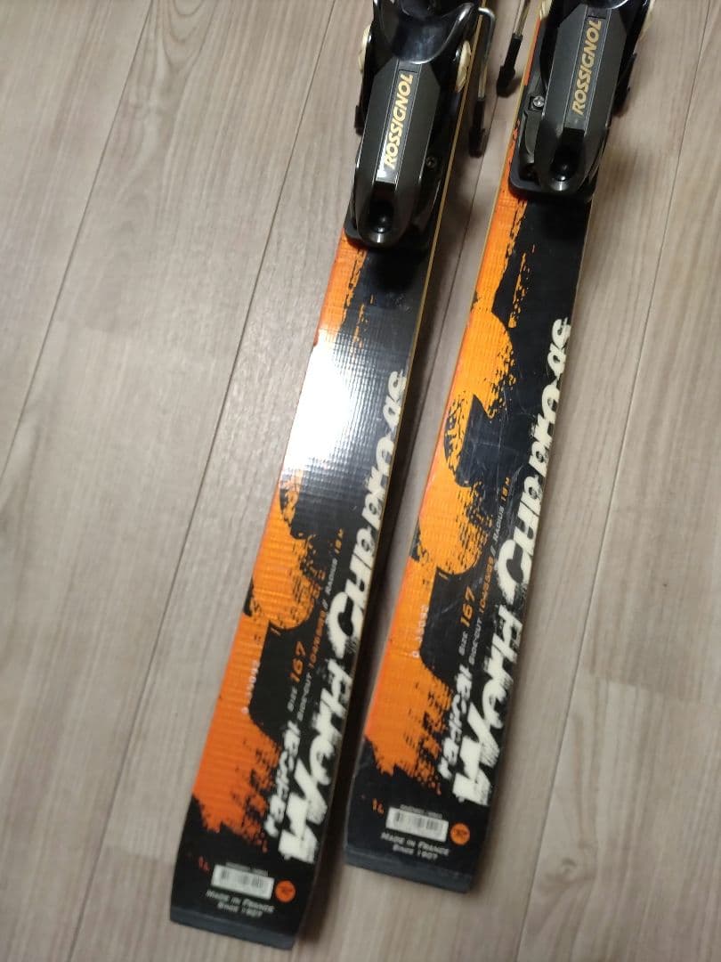 【ROSSIGNOL☆】167cm　スキーセット♪　送料無料！