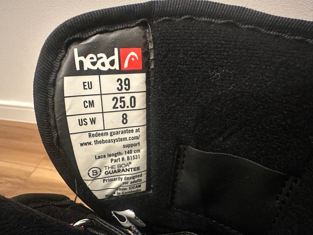 スノボ ブーツ HEAD ヘッド GALORE LYT BOA ガローアボア