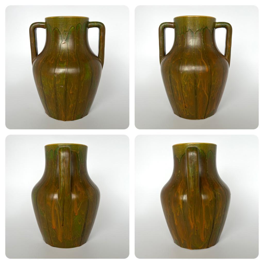 Les Yvelines 1920年代 フランス製 アールデコ 花瓶