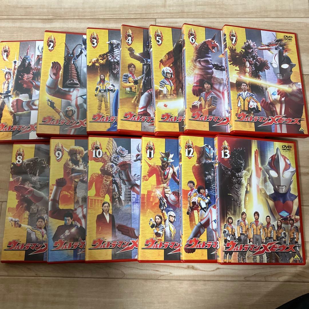 ウルトラマンメビウス DVD 国内正規盤 全巻セット 13巻 初回限定盤