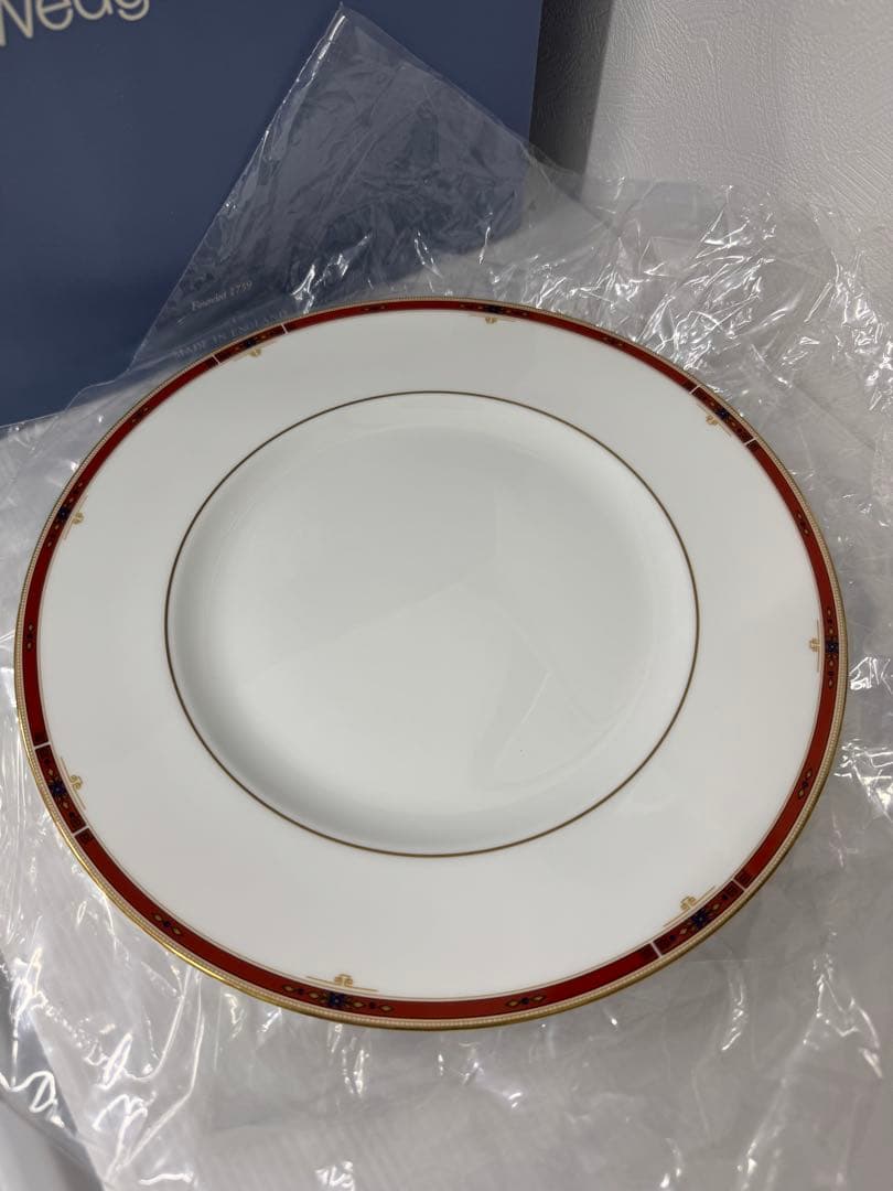 ウェッジウッド・英国製 コロラド 27cmプレート 壷ロゴ 2枚セット