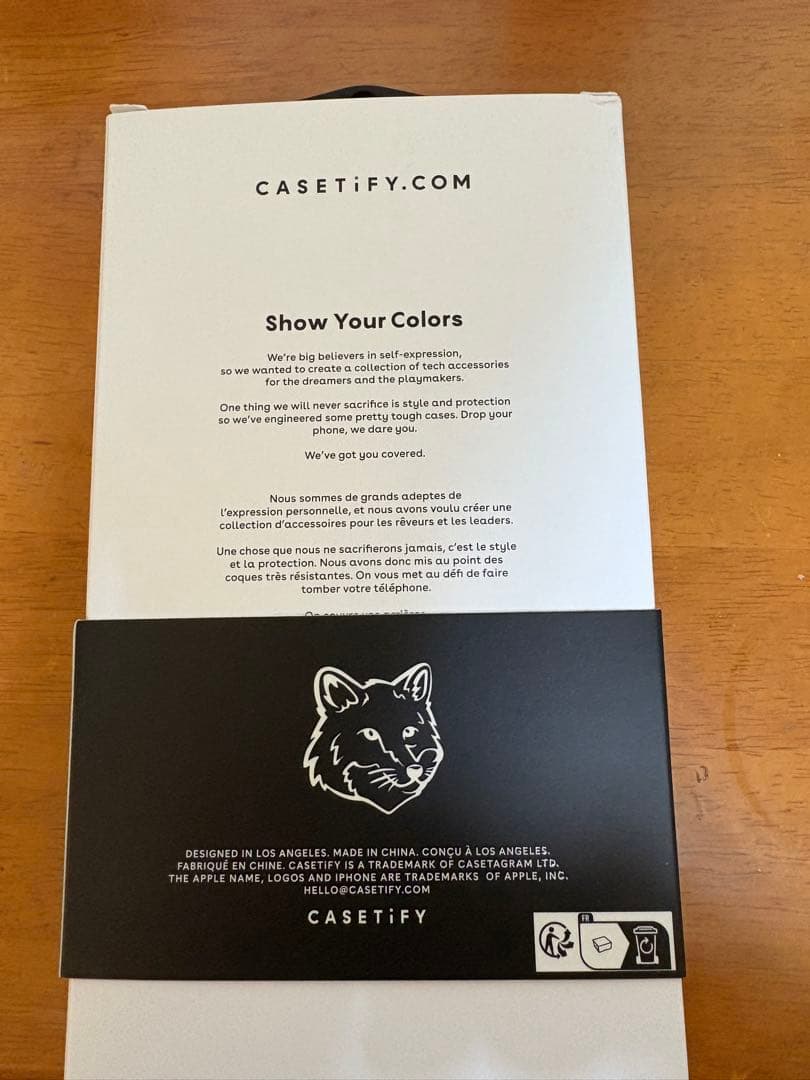CASETiFY MAISON KITSUNE コラボ ケース