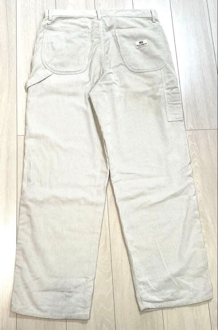 90s~00s Ralph Lauren 珍品 ホワイト コーデュロイペインター