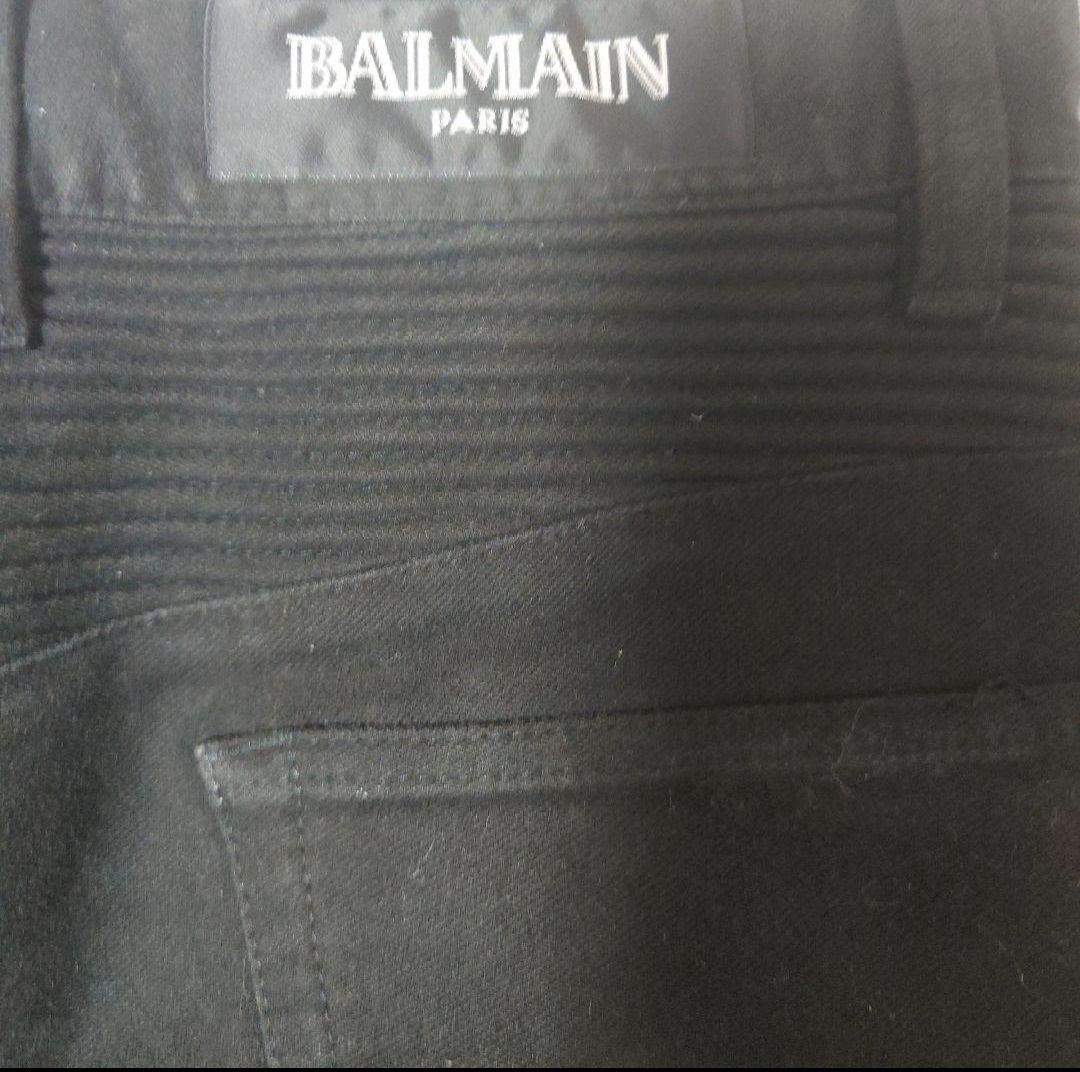 バルマン　ストレッチバイカーパンツ　デニムジャケットコートシャツブルゾンニット