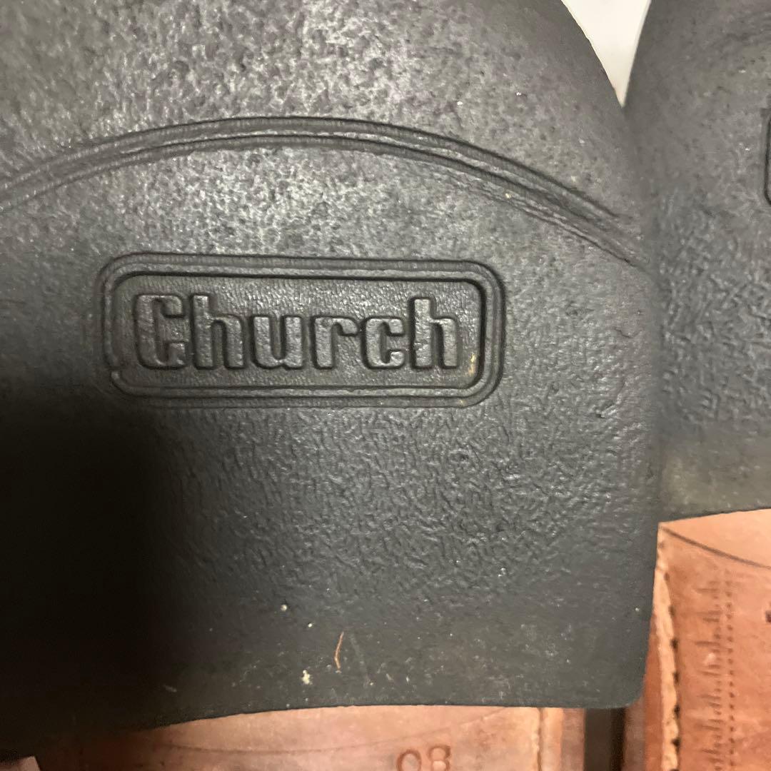 Church's ブラウン ドレスシューズ カスタムグレード