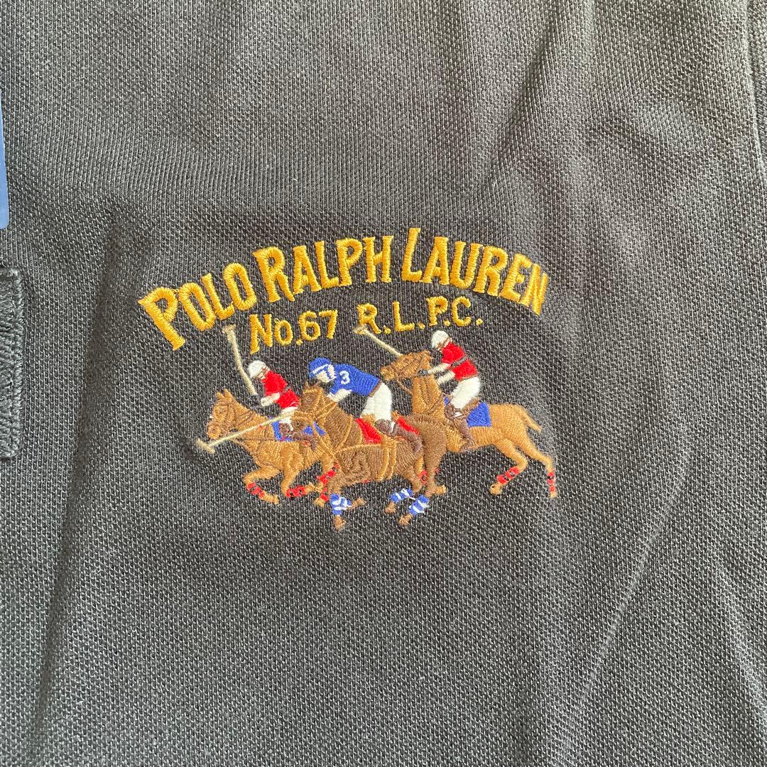 新品　POLO RALPH LAUREN ブラック ポロシャツ L