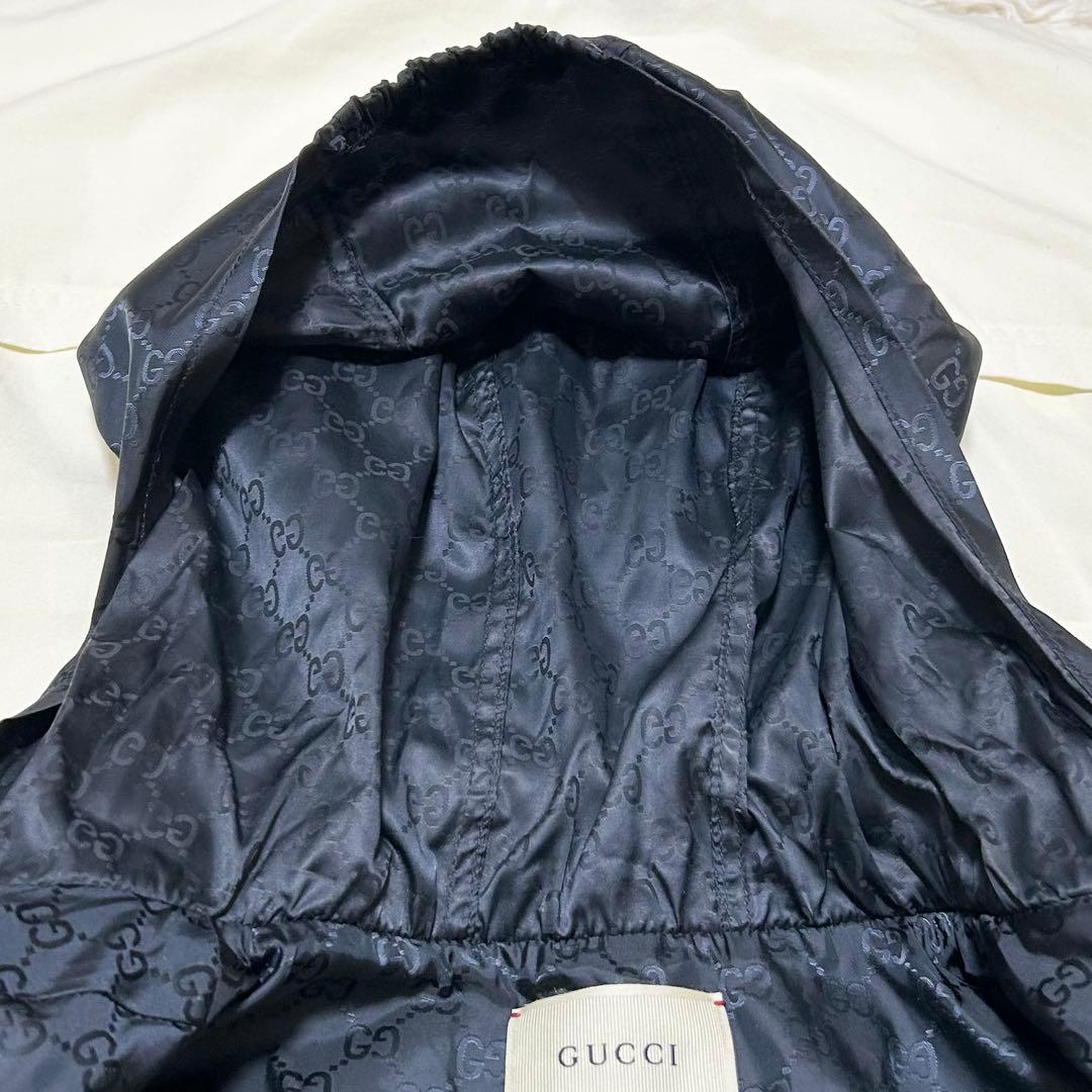 【美品】GUCCI グッチ キッズ ナイロンジャケット ブルゾン GG柄