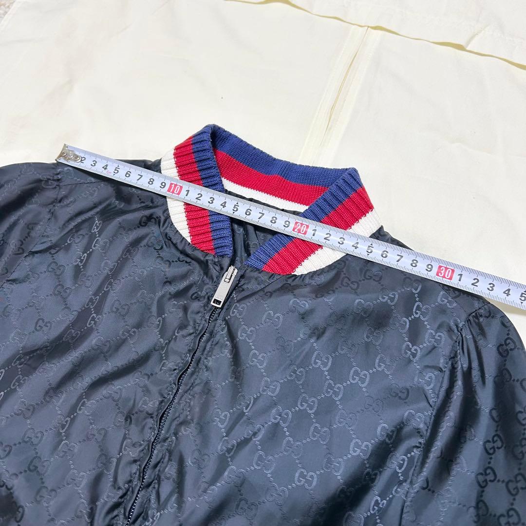 【美品】GUCCI グッチ キッズ ナイロンジャケット ブルゾン GG柄