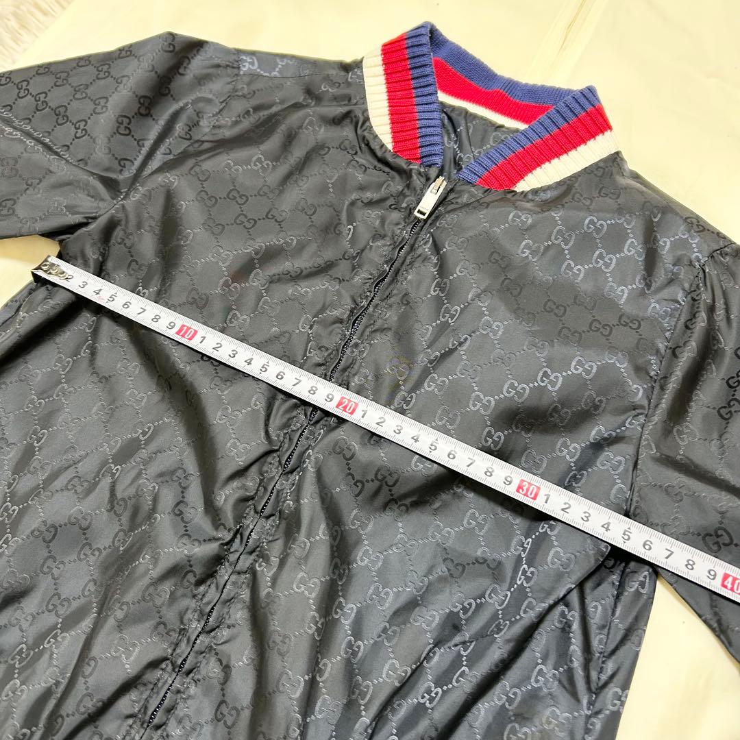 【美品】GUCCI グッチ キッズ ナイロンジャケット ブルゾン GG柄
