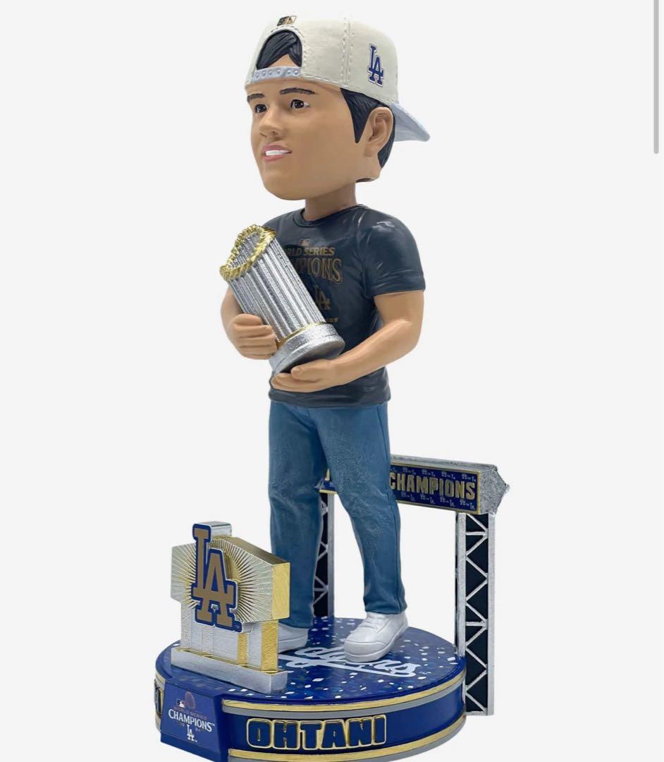 ワールドチャンピオン　優勝セール 大谷翔平　￼ドジャーズ　ボブヘッド105