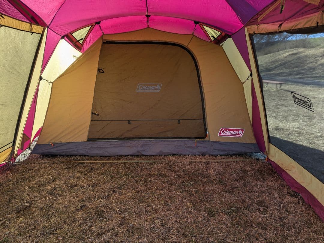 コールマン　タフスクリーン2ルームハウス　バーガンディ