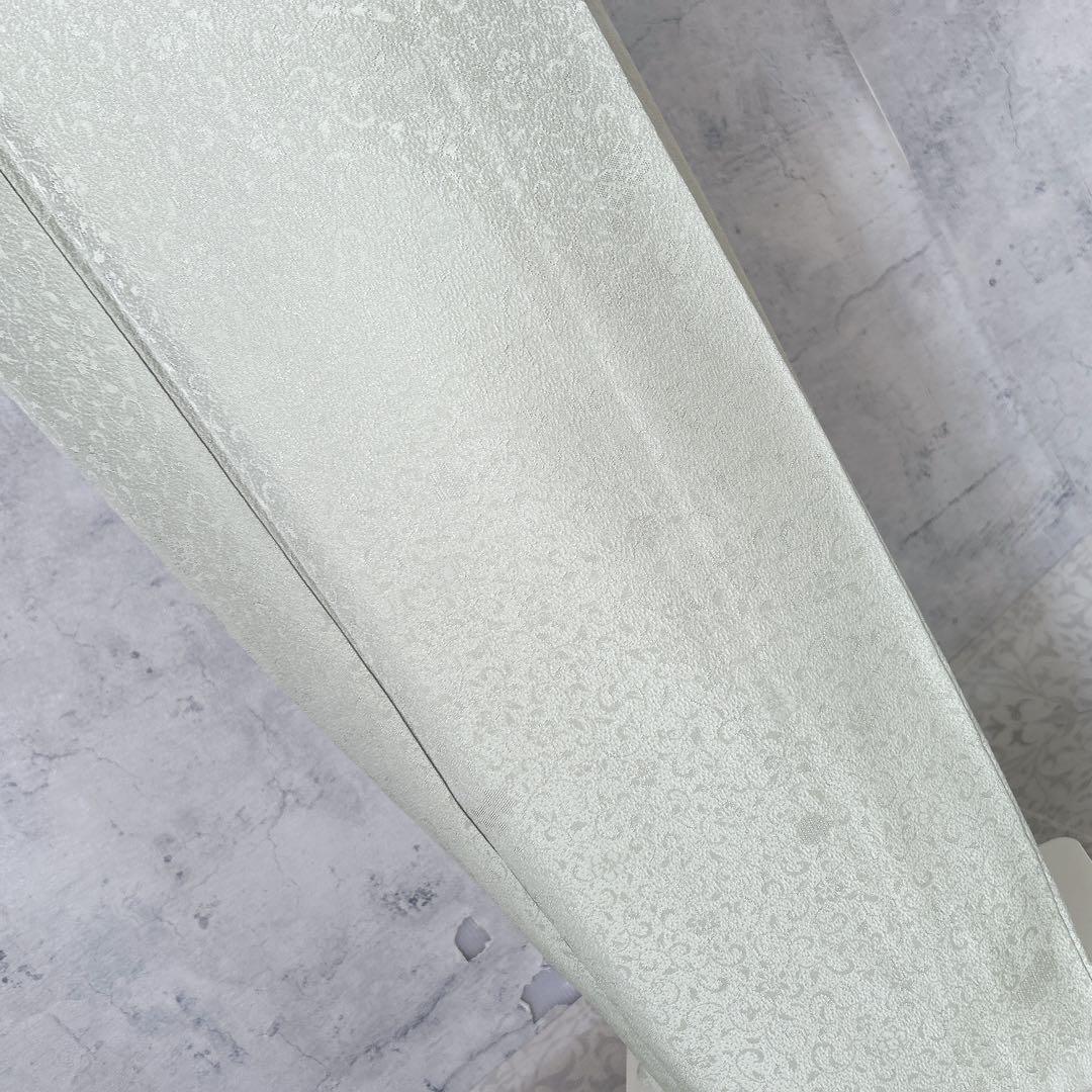 色無地➕長襦袢フルセット　着物　正絹　地紋　唐草　華やか　入学式　卒業式p4