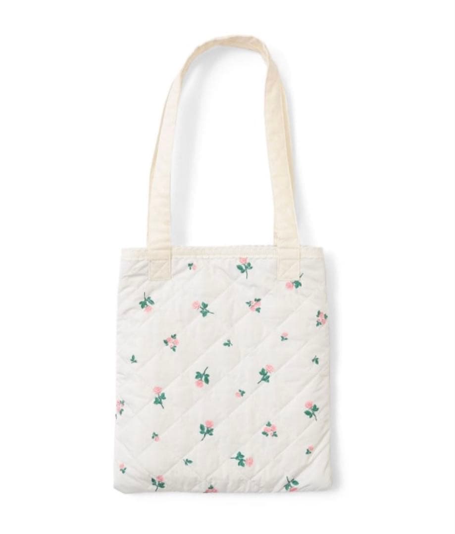 ルルメリーRURU 保冷ポケット付 リバーシブル キルティングバッグ