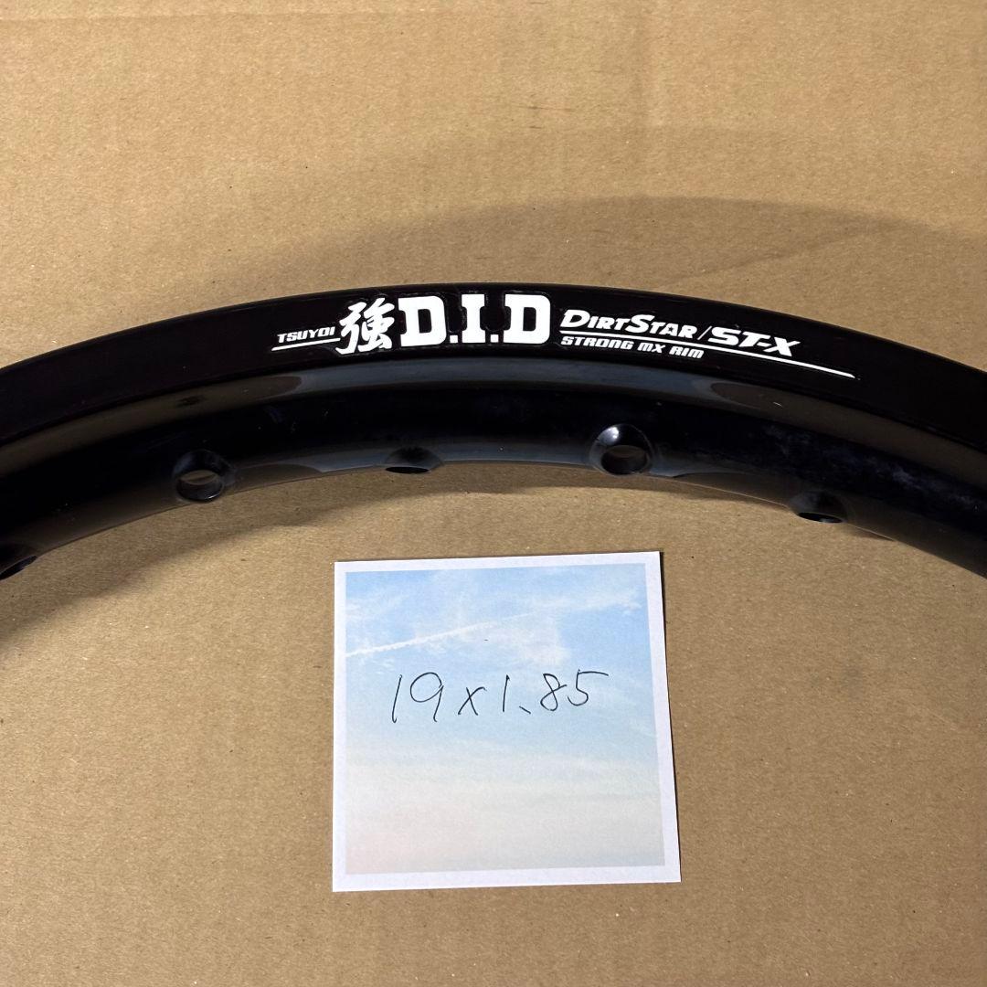 D.I.D DirtStar ST-X 19x1.85 強リム ホンダ用リム