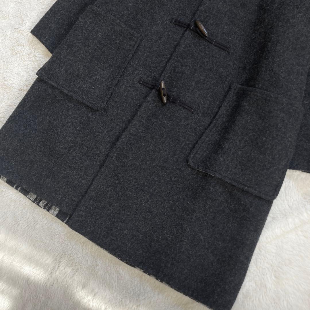 【極美品】Papas　SYDNEY H SHAW￼　ダッフルコート　ゆったり　M