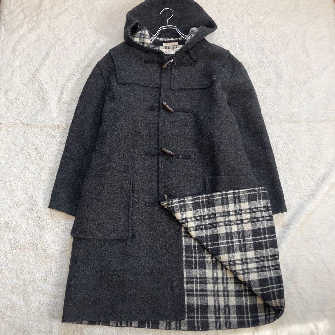 【極美品】Papas　SYDNEY H SHAW￼　ダッフルコート　ゆったり　M