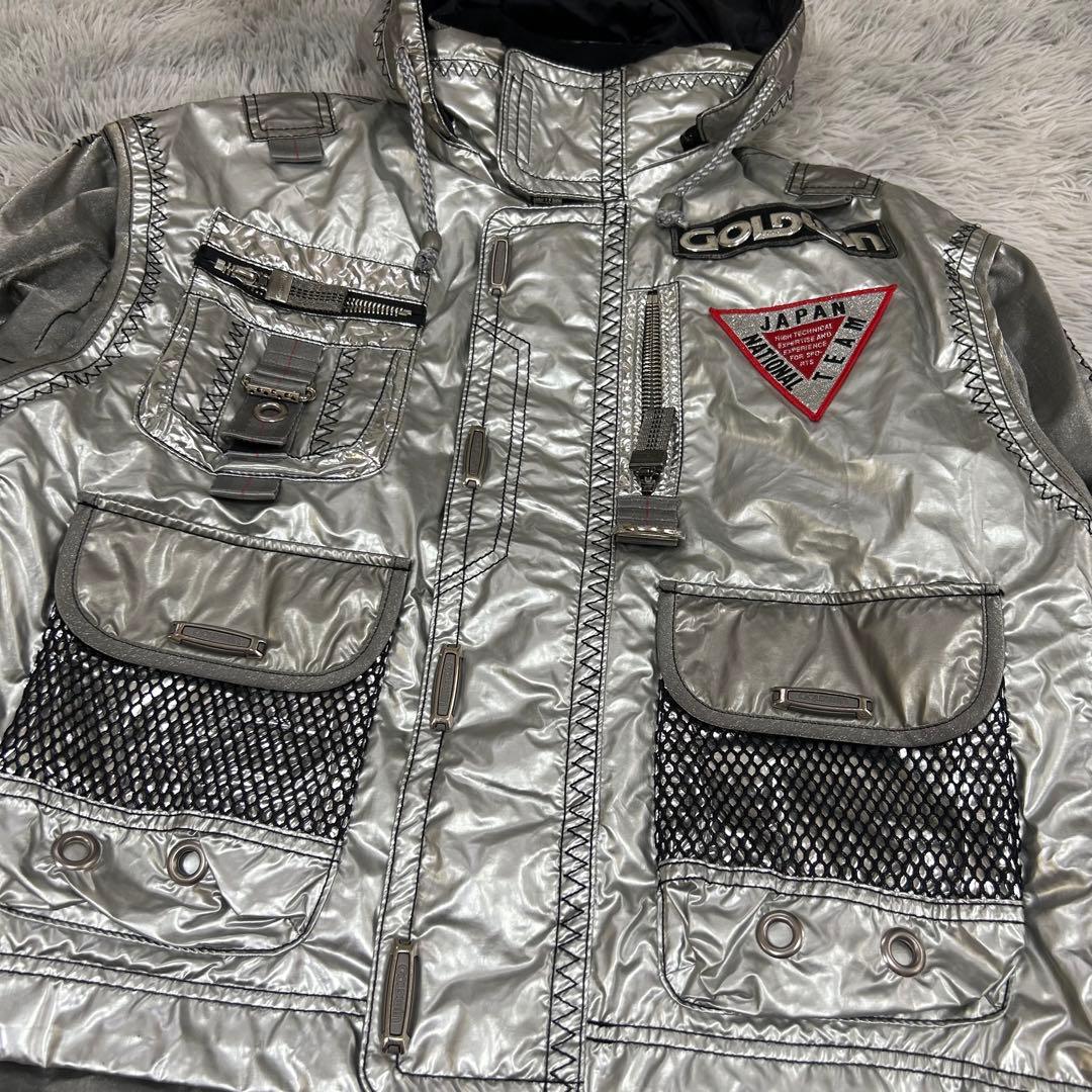 m5952【ゴールドウイン 日本代表 ナショナルチーム】スキーウェア 上下 L