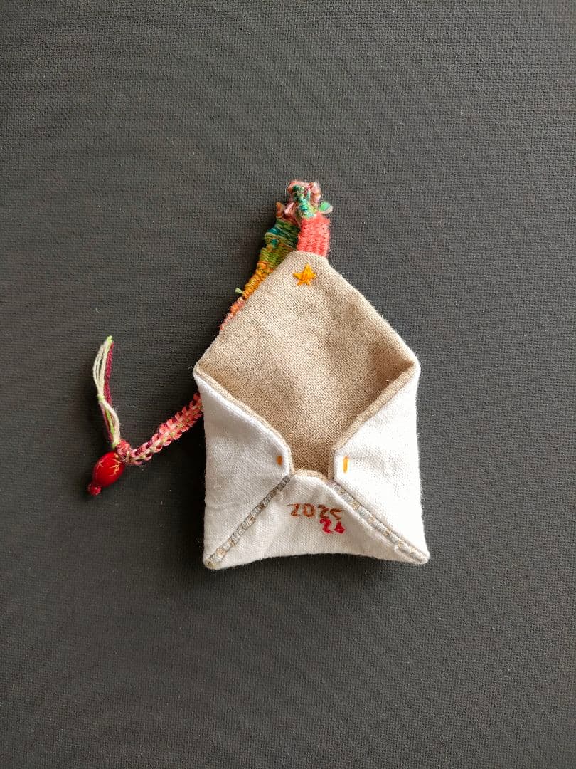 ク*。様 猫の刺繍　てぼら年越しセット