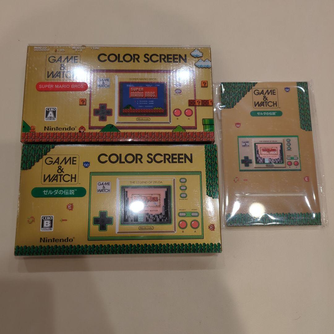 【新品未開封】ゲーム&ウォッチ スーパーマリオブラザーズ ＆ ゼルダの伝説