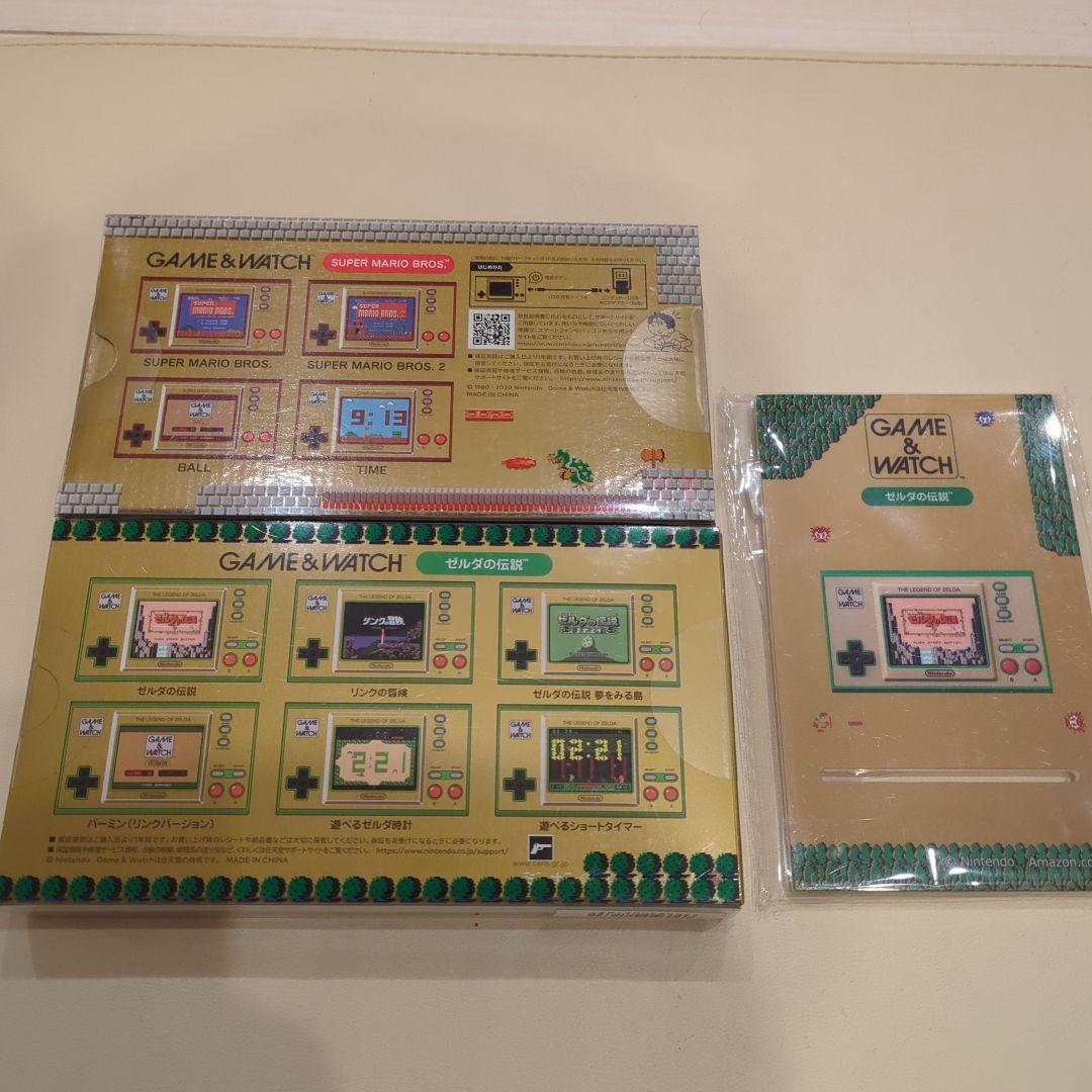 【新品未開封】ゲーム&ウォッチ スーパーマリオブラザーズ ＆ ゼルダの伝説