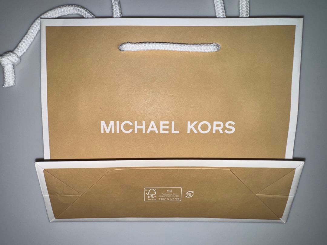 Michael Kors ライトブルー キーケース