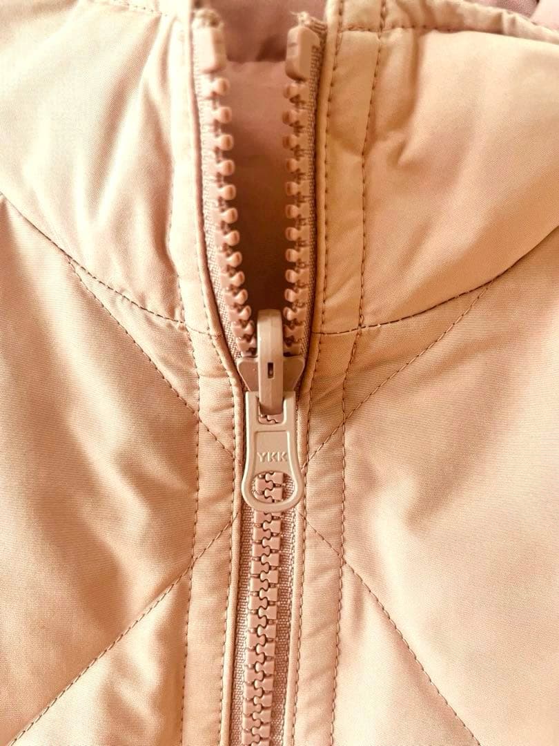 【美品✨】 マドモアゼルノンノン リバーシブル ダウンベスト ピンク M