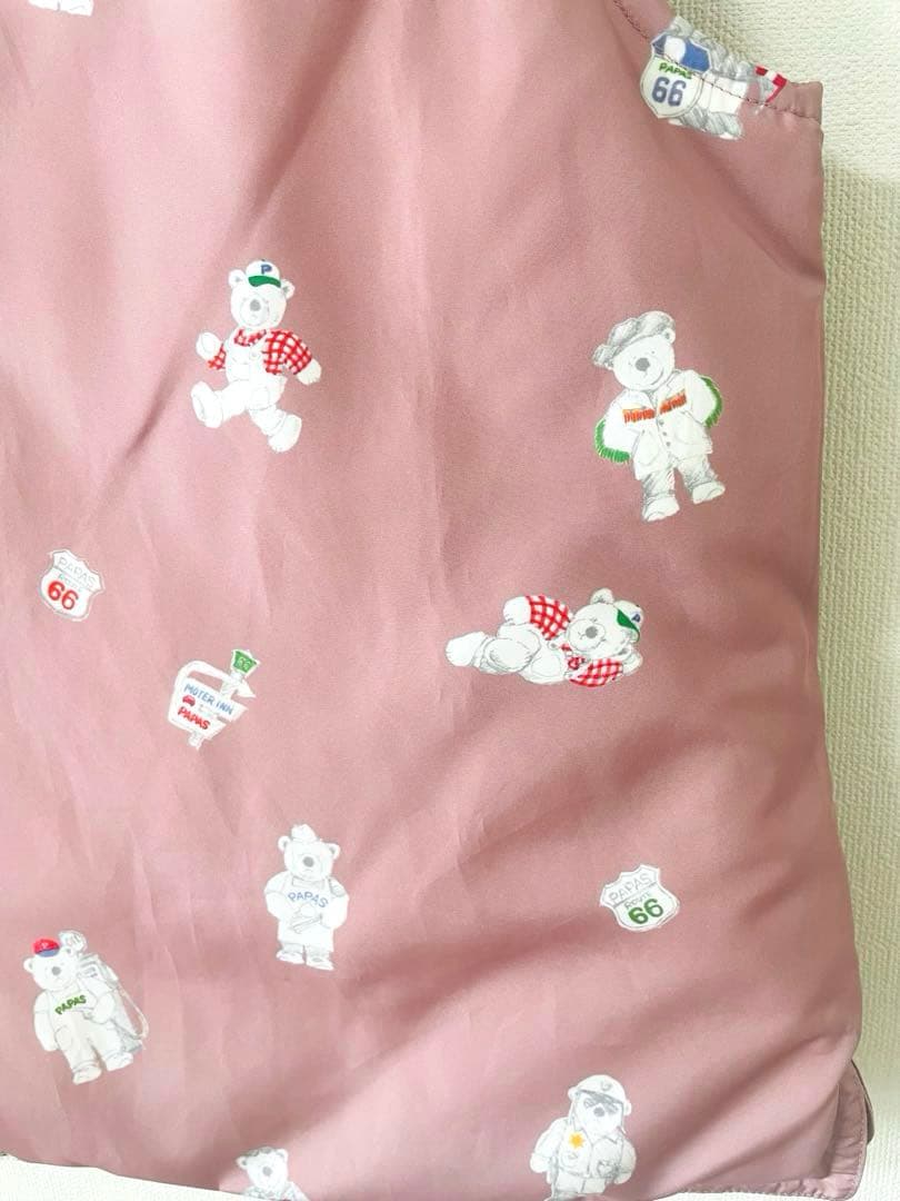 【美品✨】 マドモアゼルノンノン リバーシブル ダウンベスト ピンク M