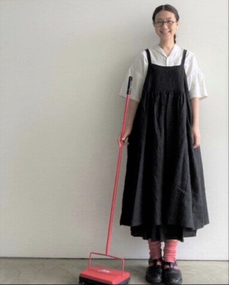 【最終お値下げ】Anne number of 9 結局年中着ていたエプロンワンピ