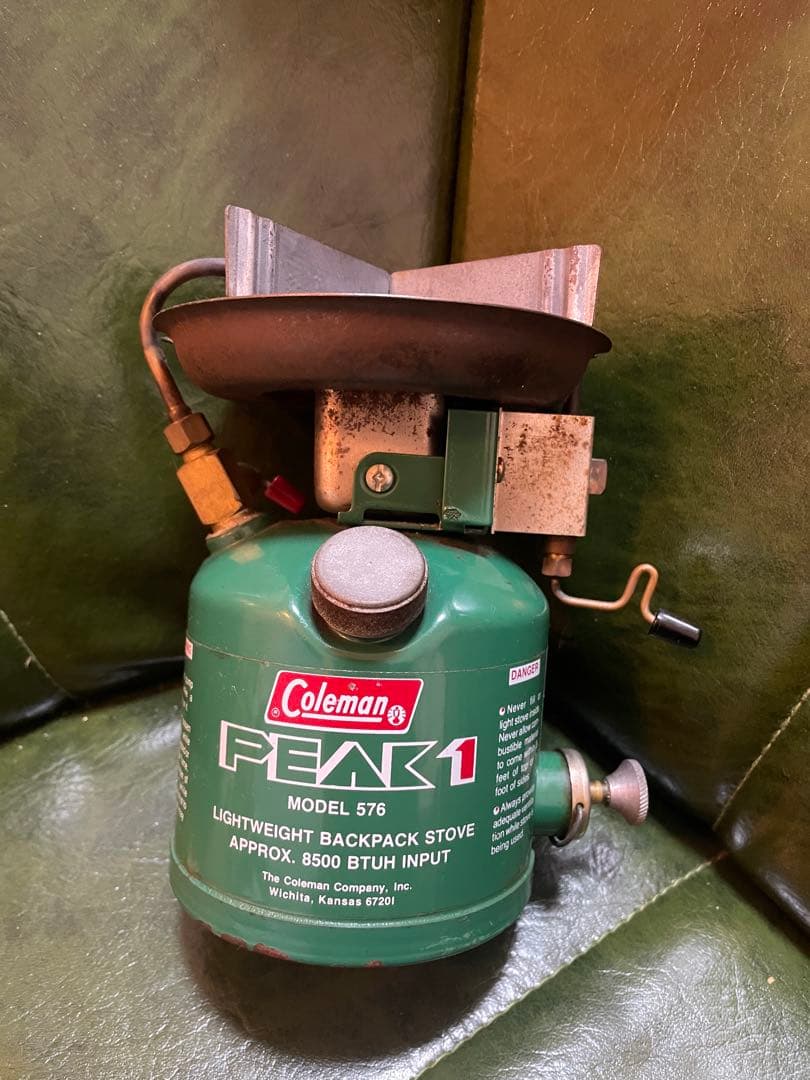コールマン　PEAK1 ピーク1 ストーブ　576 製 2レバー