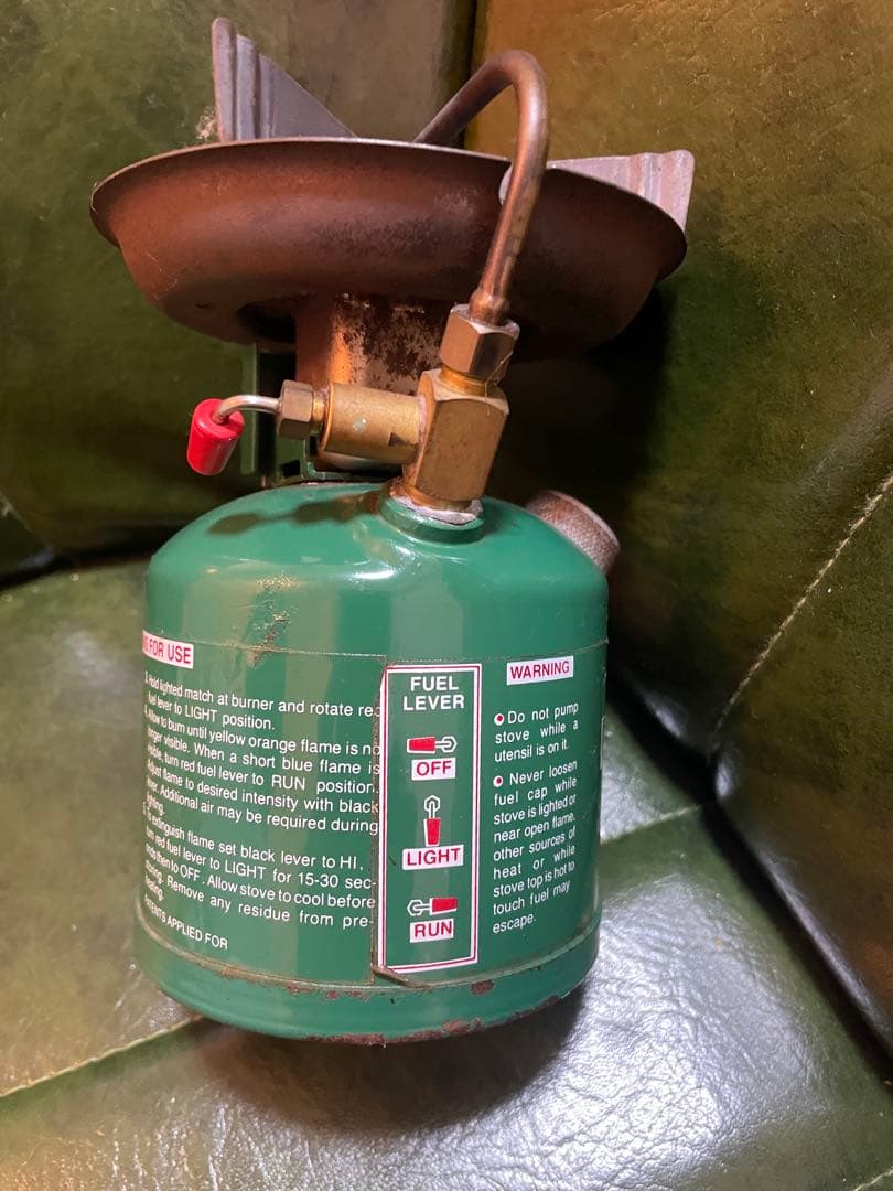 コールマン　PEAK1 ピーク1 ストーブ　576 製 2レバー