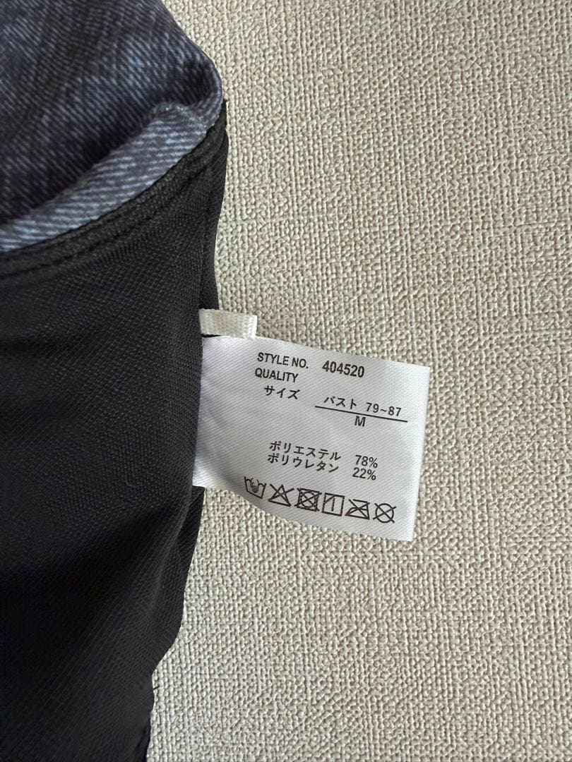 GYDA 水着 フィットネス トップス レギンス ヨガウェアセット BLK M