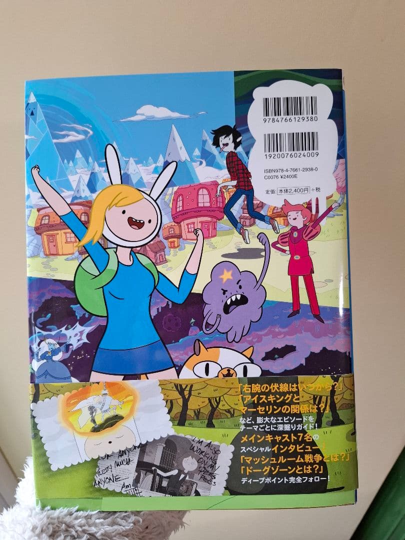 アドベンチャータイムファンブックとアドベンチャータイムコミック２冊お得３点セット