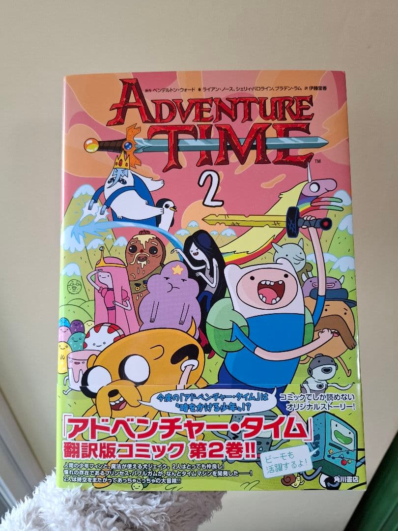 アドベンチャータイムファンブックとアドベンチャータイムコミック２冊お得３点セット