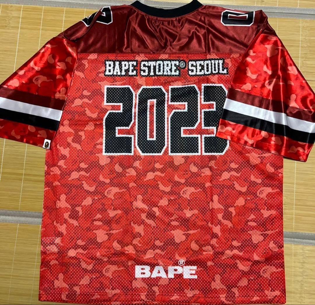 A BATHING APE BAPE 韓国　ソウル　CAMO シャツ　tシャツ