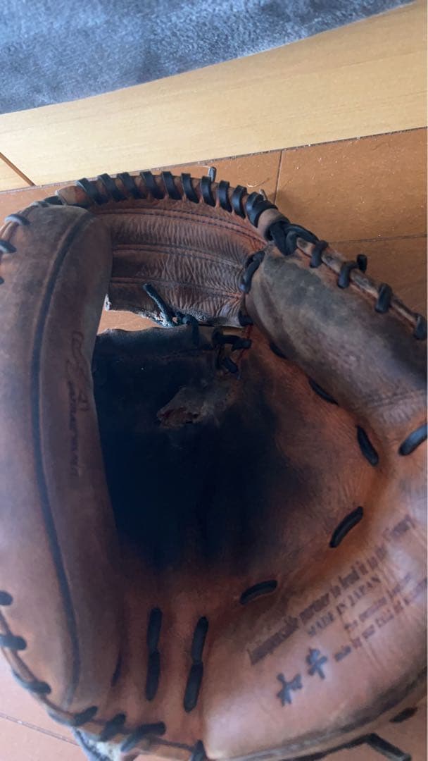 硬式野球グローブ レザー製