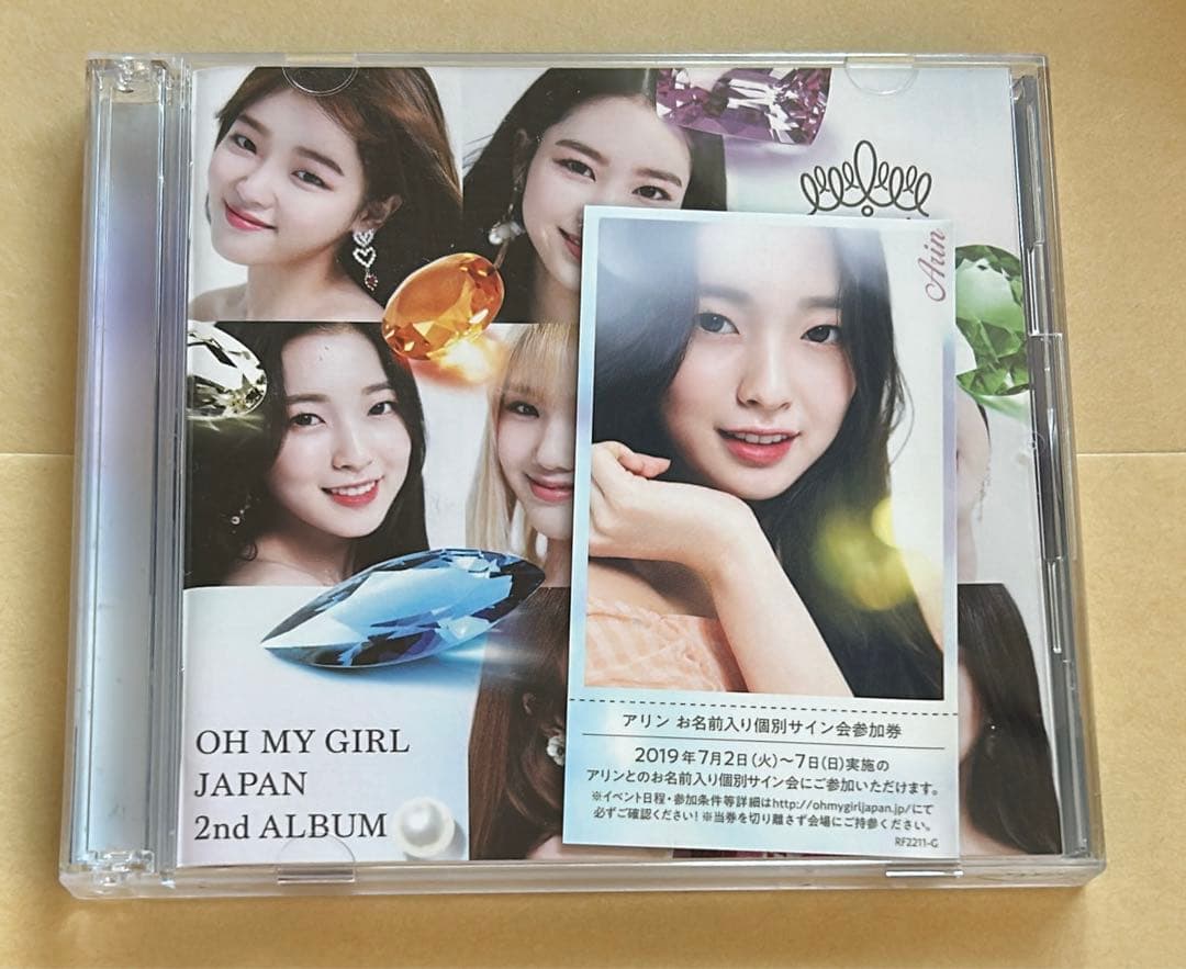 OH MY GIRL JAPAN 2nd ALBUM ［CD+DVD］初回限定盤