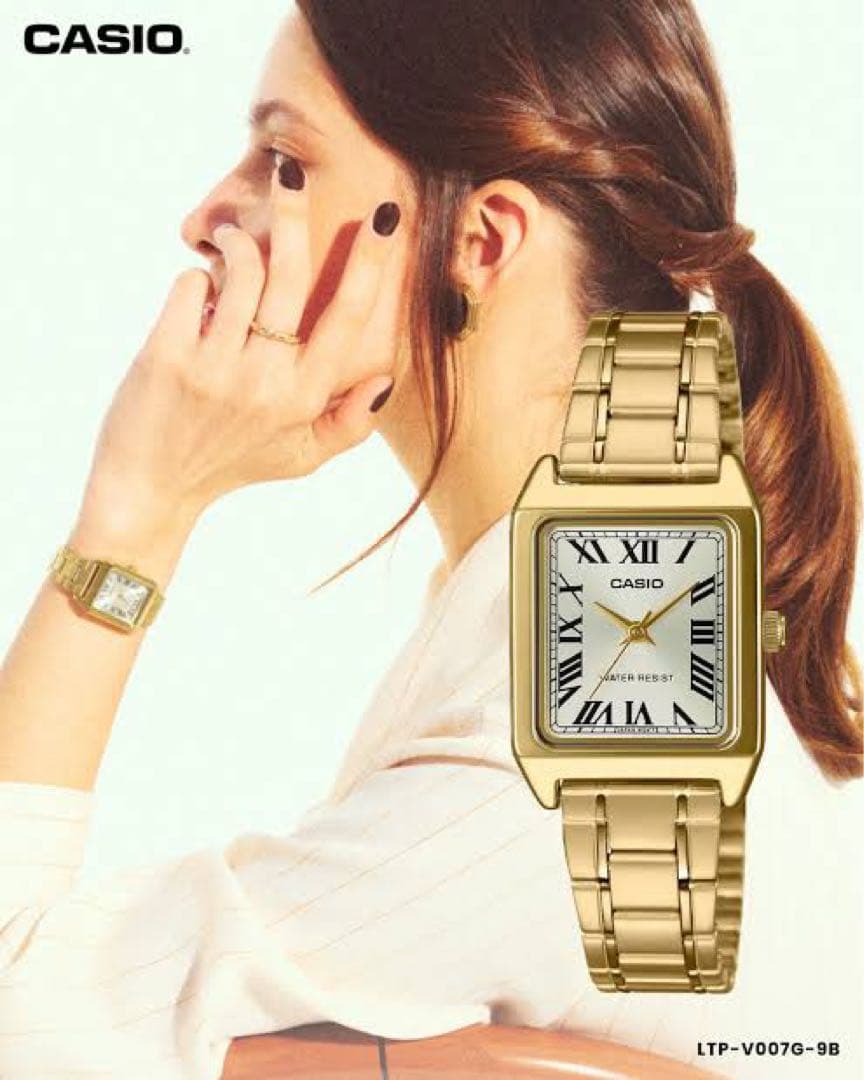 CASIO LTP-V007G-9B 　ゴールド　腕時計