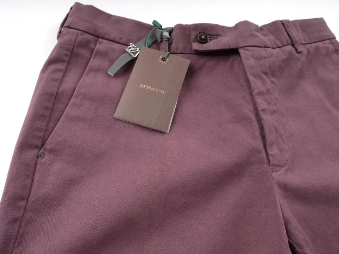 BERWICH◆Made In Italy◆48◆秋冬 スリム コットン パンツ