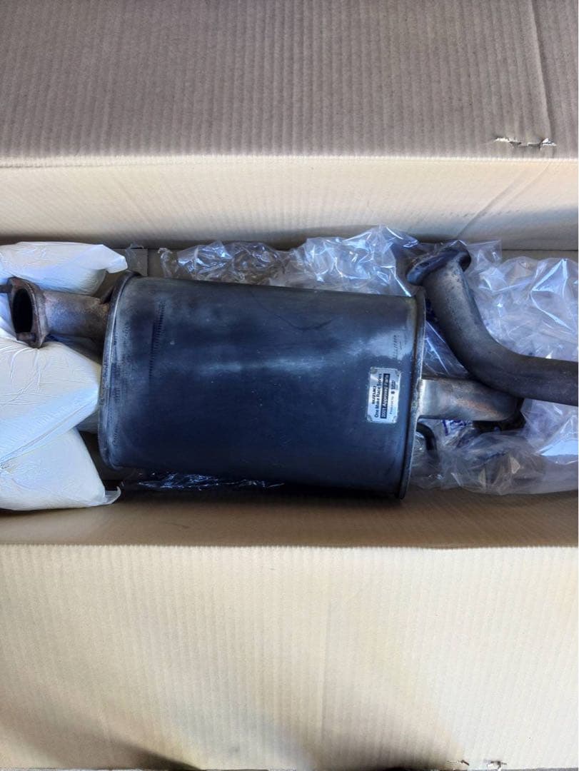 T　12／10限定スポーツマフラー　Keiワークス　※割れあり、(要)補修