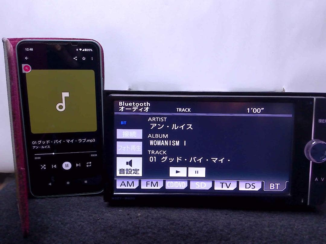 ダイハツ・トヨタ純正　NSZT-W62G　4X4フルセグ　Bt　DVD　CD録音