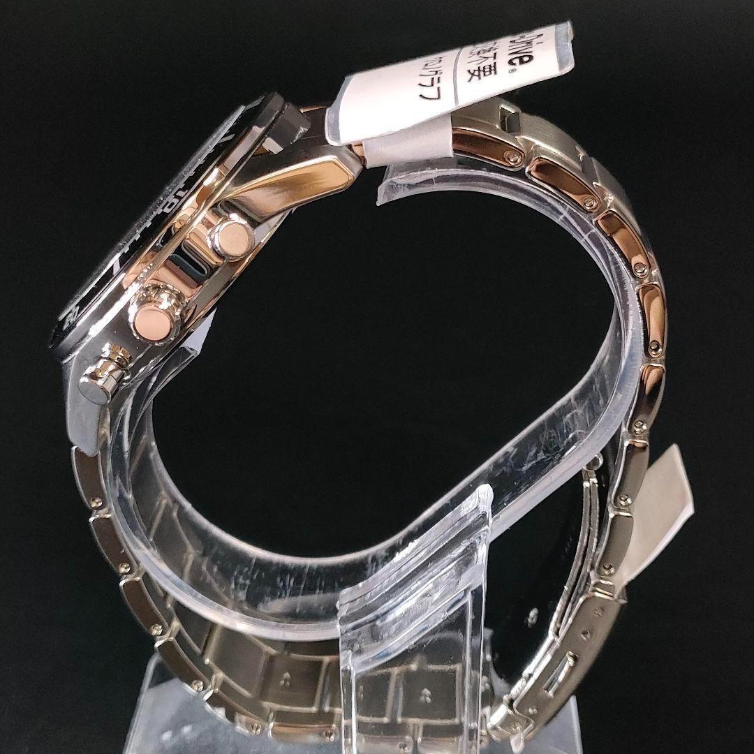 極美品　CITIZEN　シチズン　H500　ブラック　イエロー　ソーラー　メンズ