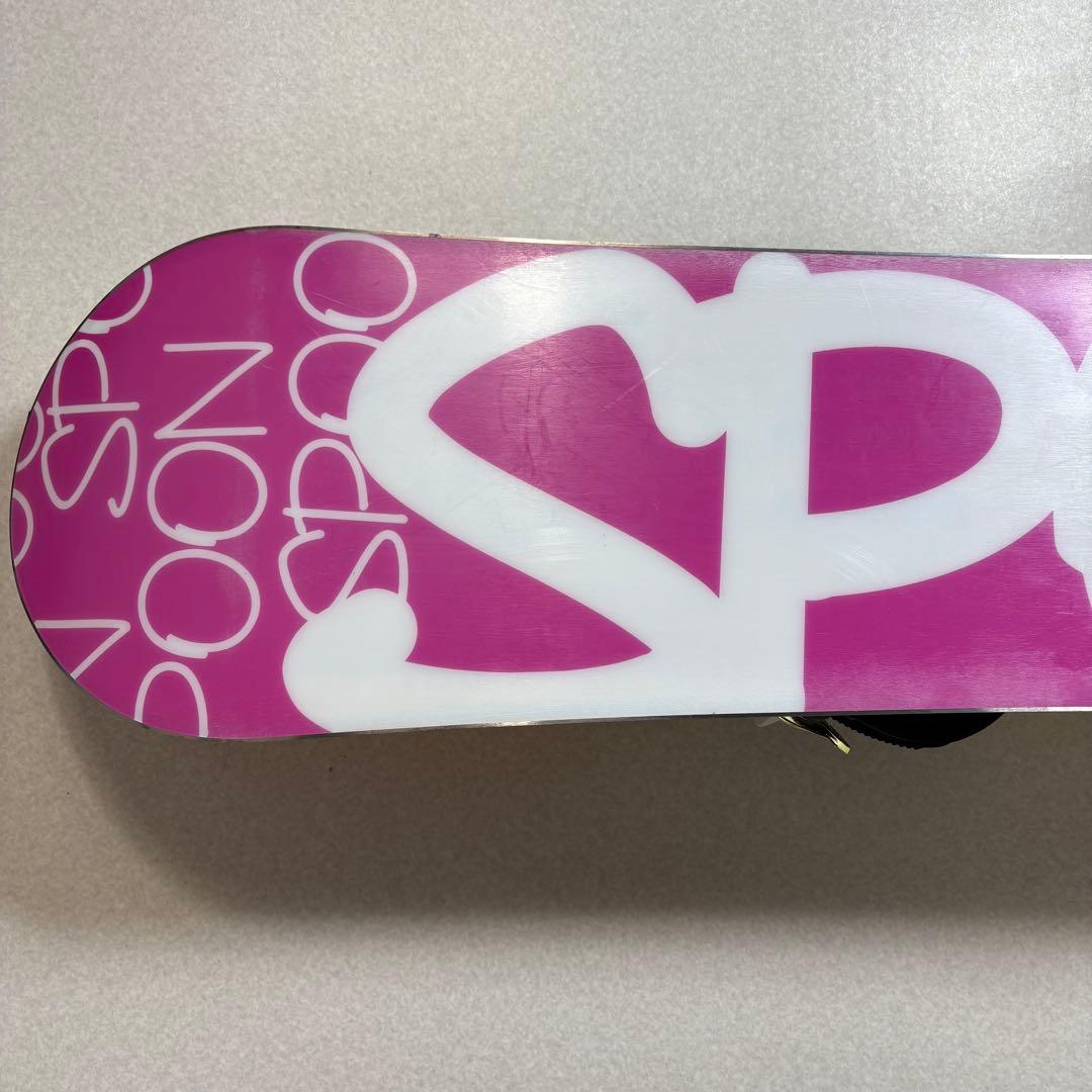 spoon rouge スノーボード 142cm S/Mビンディング レディース