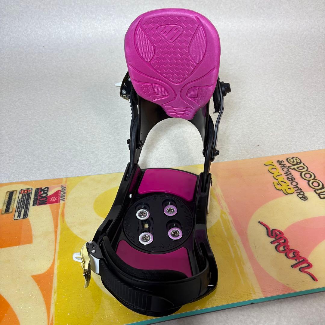 spoon rouge スノーボード 142cm S/Mビンディング レディース