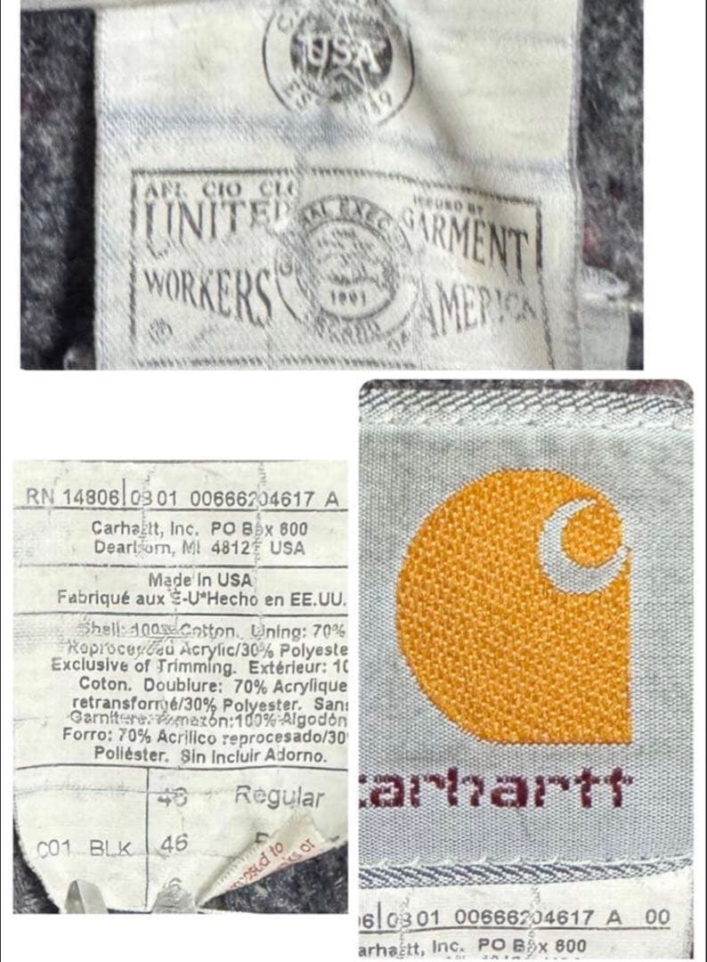 Carhartt ミシガンチョアコート 46