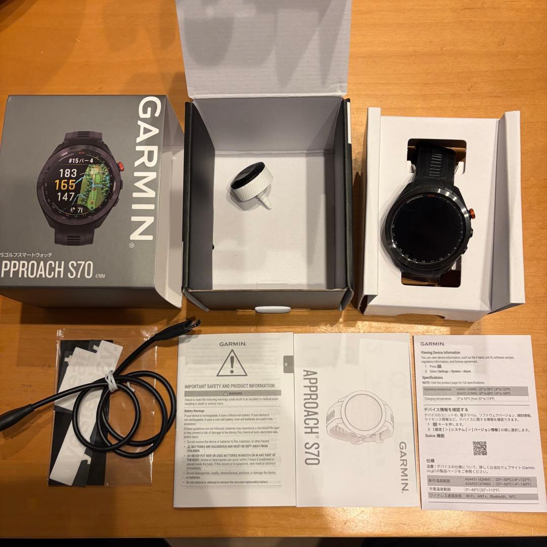 Garmin アプローチ S70 ＋　トラッキングセンサーCT10
