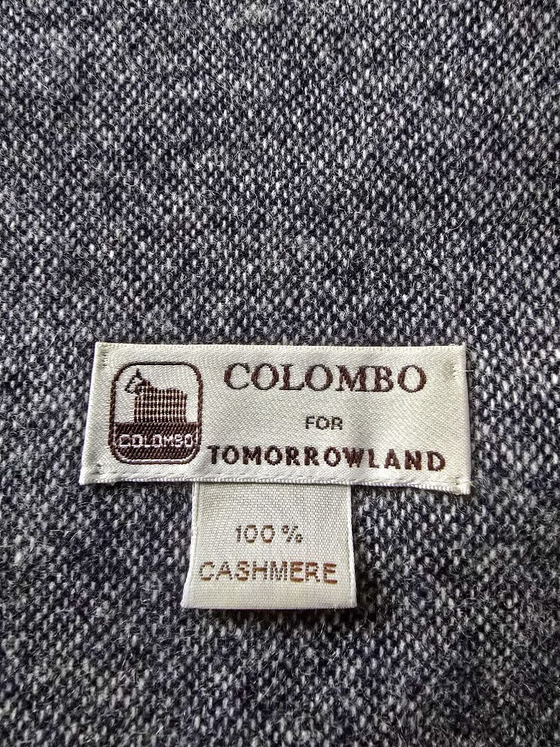 イタリア製COLOMBO トゥモローランド カシミヤ100 ストール マフラー
