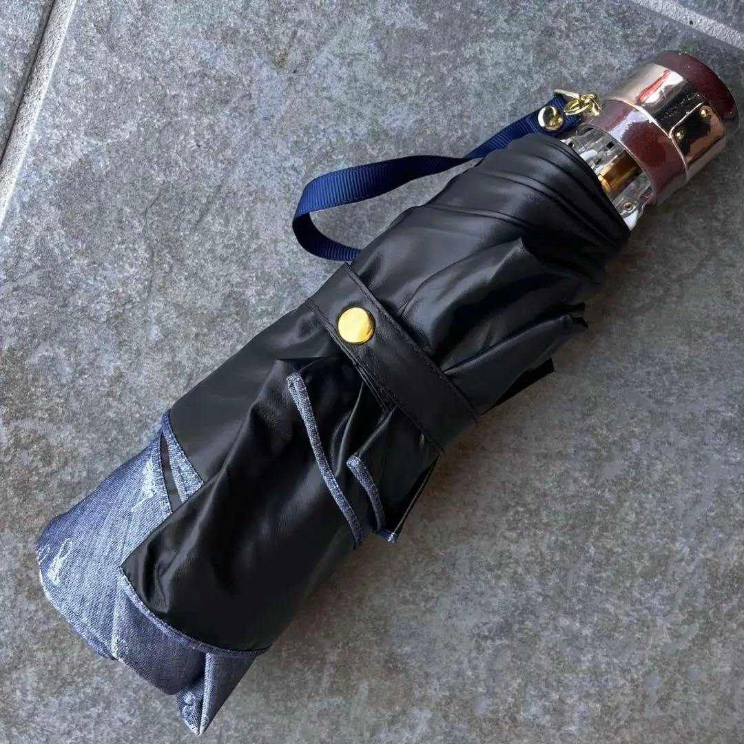 新品タグ付き✨ポロラルフローレン　晴雨兼用折りたたみ傘　遮熱効果　1級遮光　UV